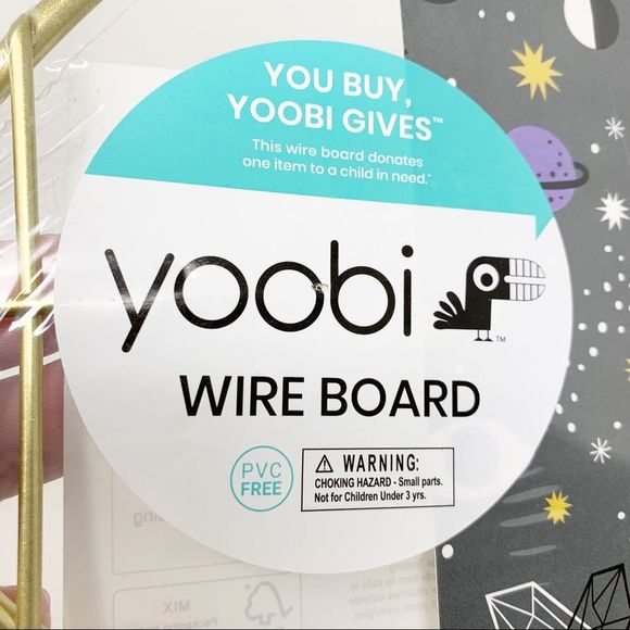 NEW Yoobi Gold Metal Wall Decor With Picture Clips - Picture 6 of 7